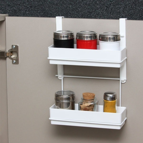 Soporte Organizador Especiero Condimentero Doble 26x32x8cm