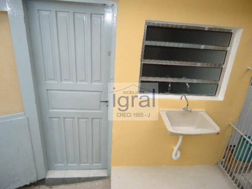 Casa Com 1 Dormitório Para Alugar, 40 M² Por R$ 700,00/mês - Vila Guarani (zona Sul) - São Paulo/sp - Ca0472