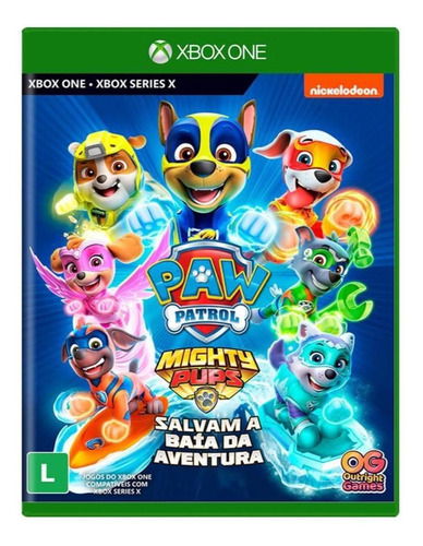 Jogo Patrulha Canina Mighty Pups - Xbox One