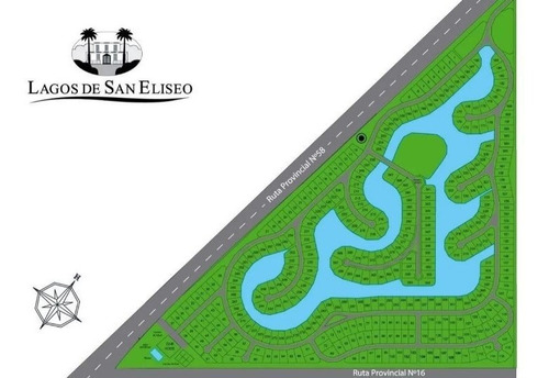 Lote En Venta Barrio Lagos De San Eliseo Corredor Canning - San Vicente