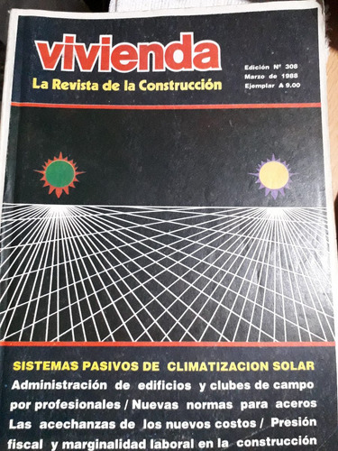 Revista Vivienda Marzo 1988 Numero 308