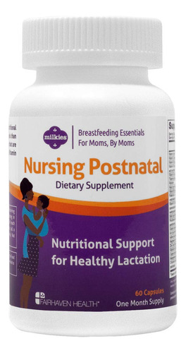 Milkies Vitamina Posnatal, Apoyo A La Lactancia Para Madres