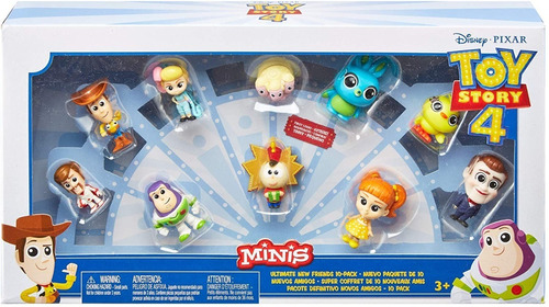 Toy Story Minis Ultimate New Friends - 10 Unid Disney Pixar 