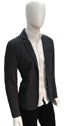 Imagen 2 de 5 de Blazer Saco Hombre Caballero Slimfit