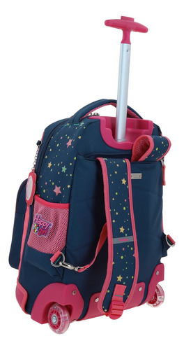 Mochila Chenson Ruedas Escolar Primaria Happy Girl Estar Hg66502-9