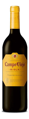 Pack De 2 Vino Tinto Campo Viejo Tempranillo 750 Ml