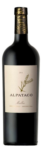 Vino Alpataco Malbec 750ml - Patagonia