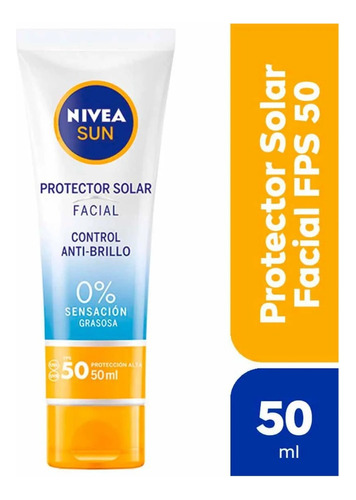 Protector Solar Facial Nivea Sun Control Antibrillo Fps50