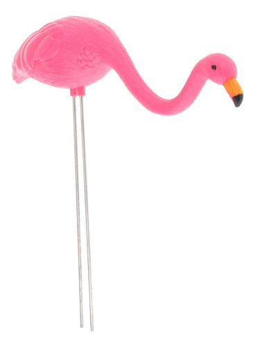 Flamingo Garden Stake Estatua Figuras Arco Cabeza 26x7cm