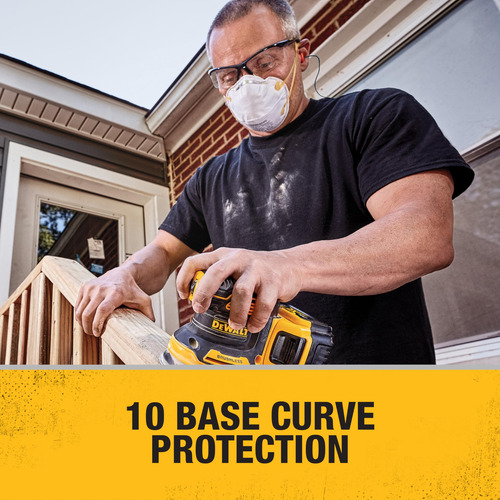 Óculos De Segurança Dewalt Dpg51-2c Radius Smoke 10 Base Cur