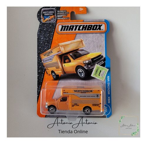 Mbx Moving Van. Autito Matchbox 2016