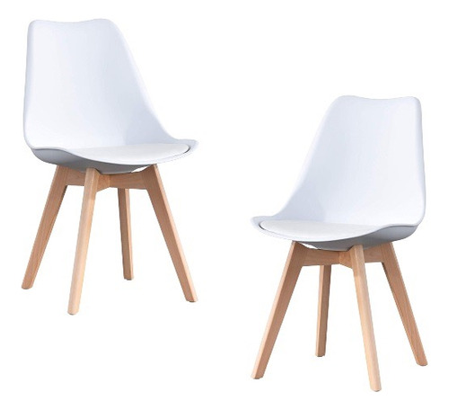 Pack 2 Sillas Eames Tulip