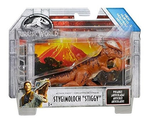 Jurassic World Attack Pack Stygimoloch Stiggy Figura
