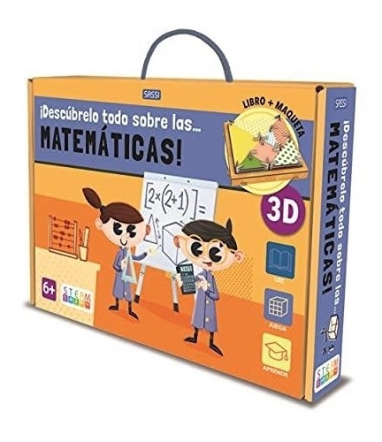 Libro Y Maqueta 3d: Descubre Todo Sobre Las Matematicas