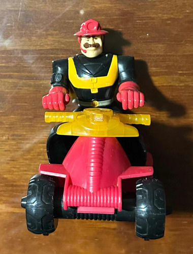 Mc Donalds Rescue Héroe 2004 Mattel Con Cuatriciclo Belleza! (Usado)