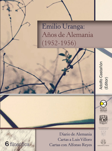 Libro Emilio Uranga. Años De Alemania (1952-1956) Lku