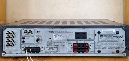 Receiver Sansui R-505 Am Fm Stereo Torna & Tape 220v (Usado)