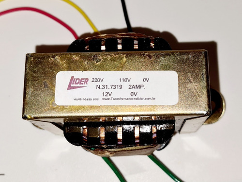 Transformador Auto Trafo 12v Dc 2a - 110v 220v