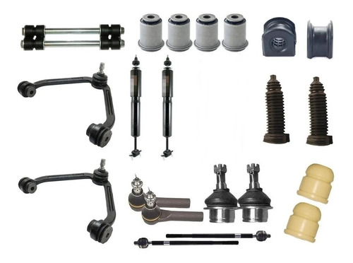 Kit Suspensão Dianteira Ford Ranger 2005 A 2012 - 22 Peças