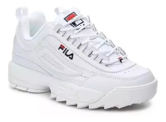 Fila Disruptor Espirito Santo Unissex - Sapatos Tênis Branco com o Melhores Preços no Mercado Livre Brasil