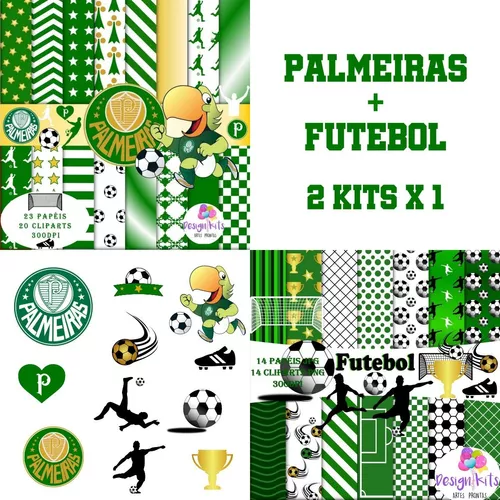 KIT DIGITAL FUTEBOL PALMEIRAS GRÁTIS - Arte Digital Grátis