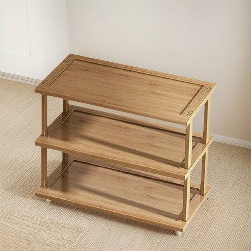 Estante De Bambú 3 Niveles, Mueble Organizador