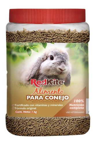 Redkite 1 Kg Alimento Para Conejo