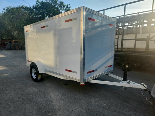 Remolque Cama Baja Cerrado Aluminio Camion Traila Guad