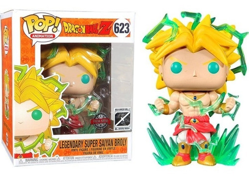 Funko Pop Dragon #623 Ball Z Super Saiyan Broly 6 Edic Esp