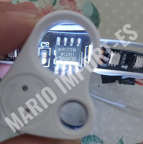 Imagem 2 de 6 de Fita Led Ws2811 12v 300 Leds Ip20 Original Alto Brilho