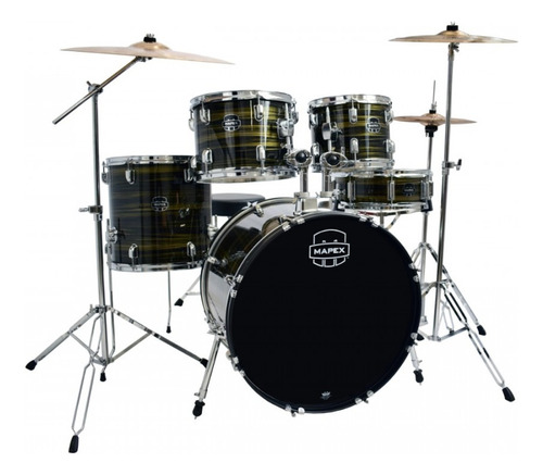 Batería Mapex Prodigy 5 Cuerpos + Banqueta S/ Platillos