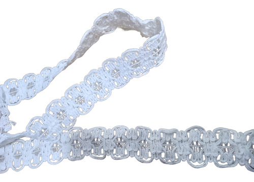 Puntilla De Algodón. (art 2046) Blanco