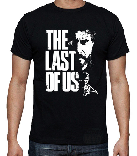 Remera The Last Of Us 01 (negra) Ideas Mvd