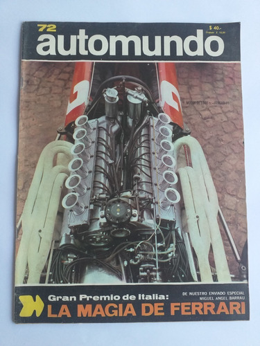 Revista Automundo Nro. 72 - Septiembre 1966 *