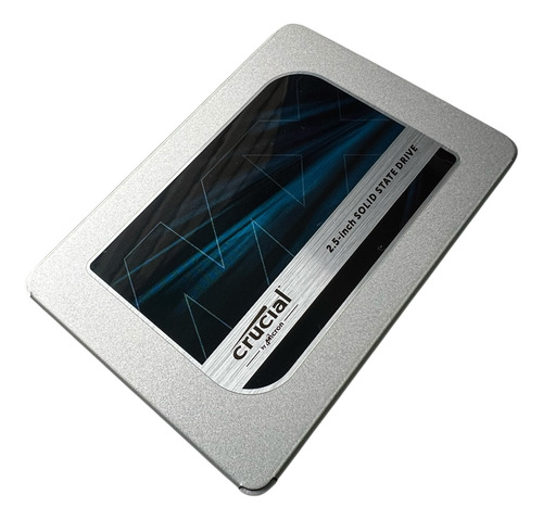 Ssd Interno Crucial, 2tb 3d Nand Sata, Ssd,prata E Azul