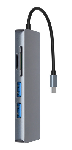Imagem 4 de 9 de Tc18 5 Em 1 Multifuncional Usb Tipo C Hub Adaptador Usb C Pa