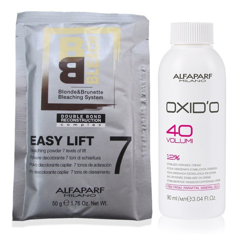 Decolorante 50g + Activador 90ml Alfaparf  Ye Cosmeticaval