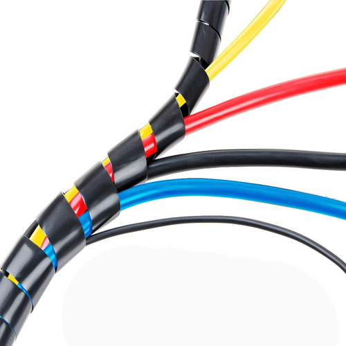 Cable En Espiral De 50 Pies - 1/4 (rango 0.157-1.969 In)