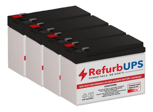 Refurbups Emerson-liebert Kit Bateria Repuesto Para