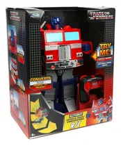Comprar Autobot Optimus Prime Converting R\u002Fc Transformers Jada Toys Optimus Prime Azul