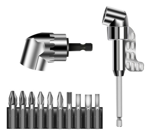 Screwdriver Bit Corner Tool Socket 105 Grados, Largo + Corto