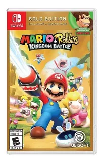 Mario + Rabbids Kingdom Battle Gold Edition Ubisoft Nintendo Switch Físico