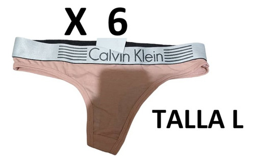 Hilos / Tangas Calvin Klein Para Damas Talla L  6 Unidades