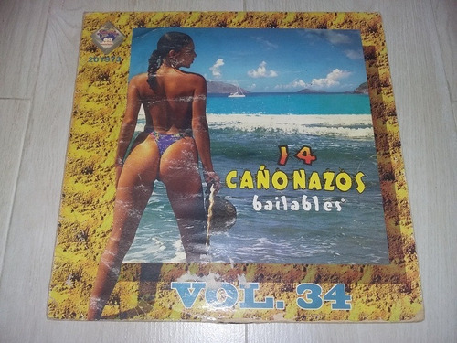 Lp Vinilo Disco Acetato 14 Cañonazos Vol 34