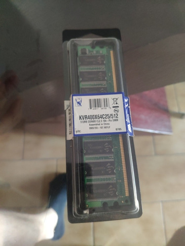 Memoria 512mb Ddr400 Cl2.5 184 Kingstone