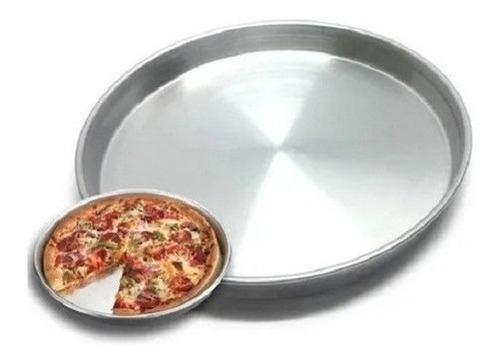 Pizzera De Aluminio Reforzado  N°26 Marca El Siglo.