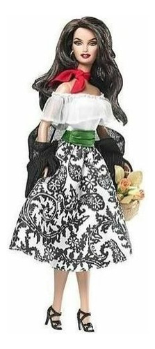 Boneca Barbie Collector Italy Dolls Of The World - Nrfb