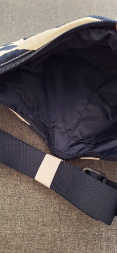 Bolsa Crossbody Uniqlo Original Japão Marimekko + Eco Bag Azul-escuro Ondas