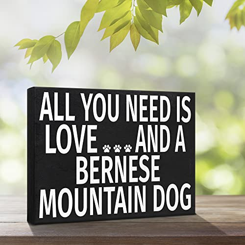 Jennygems Bernese Mountain Gifts, All You Need Is Love And A