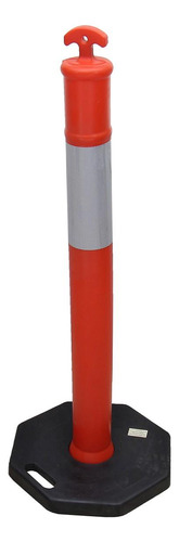 Cono Vial Reflectivo Tipo Columna 110cm 7kg 42x42